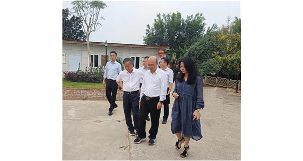 梧州市副市長李廣勇到上品薈食用菌基地調研