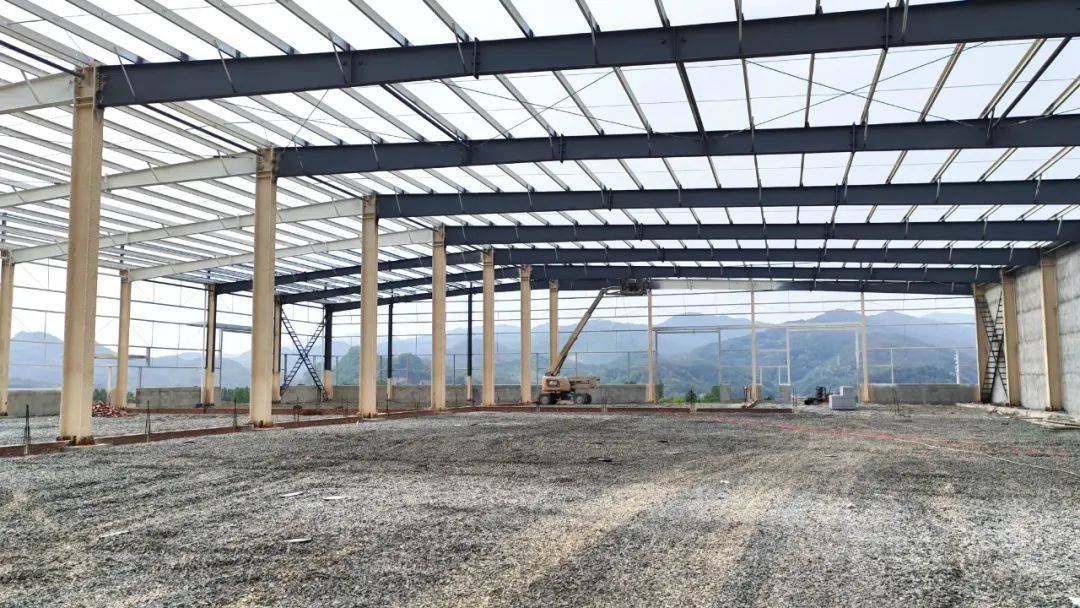 服務建支點，沖刺‘雙過半’丨竹溪茶產(chǎn)業(yè)超級工廠項目建設‘火力全開’